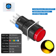 Yellow  Momentary DPDT 1.8V~6V
