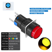 Yellow Latching SPDT 12V~24V
