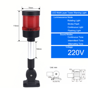 Single-Layer With Buzzer 220V