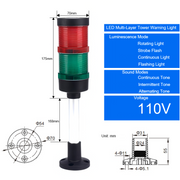 Two-Layer With Buzzer 110V