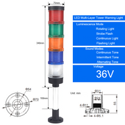 Five-Layer With Buzzer 36V