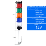 Five-Layer With Buzzer 12V