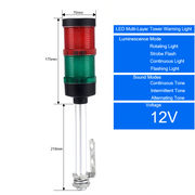 Two-Layer With Buzzer 12V