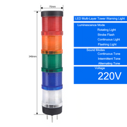 Five-Layer With Buzzer 220V