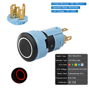 Red  Momentary SPDT 110V~220V