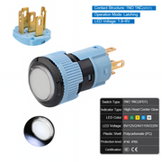 White Latching SPDT 1.8V~6V