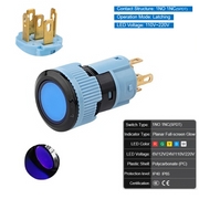 Blue  Latching SPDT 110V~220V