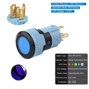 Blue  Momentary SPDT 1.8V~6V