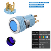 Blue  Latching SPDT 110V~220V