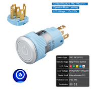 Blue  Latching SPDT 110V~220V