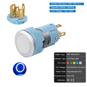 Blue  Latching SPDT 110V~220V