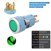 Green  Momentary SPDT 12V~24V