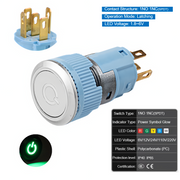 Green  Latching  SPDT 1.8V~6V
