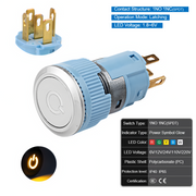 Yellow Latching SPDT 1.8V~6V