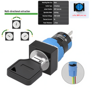 3-Position DPDT Maintain M