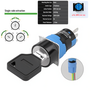 3-Position DPDT Maintain S