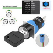 3-Position DPDT Reset M