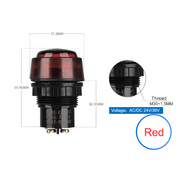 Red AC DC 24V
