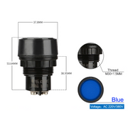 Blue  AC DC 220V~380V
