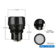 White AC DC 220V~380V