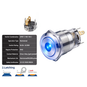 Blue SPDT Latching