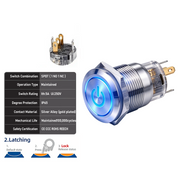 Blue SPDT Latching