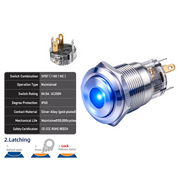 Blue SPDT Latching