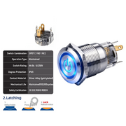 Blue SPDT Latching