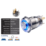 Blue SPDT Latching