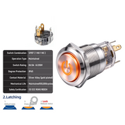 Orange SPDT Latching