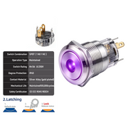 Purple SPDT Latching