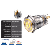 Yellow SPDT Latching