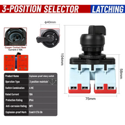 3 Positon Maintain 4NC 10A