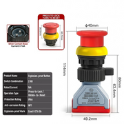 Red TURN TO RESET 2NO 16A