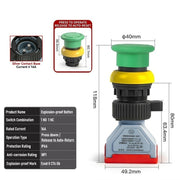 Green AUTO-RESET 2NO 16A