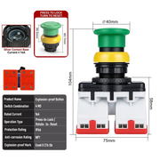 Green TURN TO RESET 4NO 16A