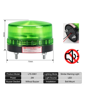 Green Flashing No Buzzer Bolt Mount