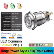 RGY Common anode Momentary