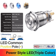 RWB Common anode Momentary