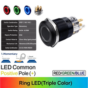 RGB Common anode Momentary
