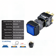 Blue Maintained SPDT