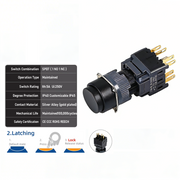 Black Maintained SPDT