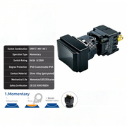 Black Momentary SPDT