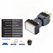 White Maintained SPDT