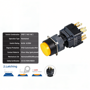 Yellow Maintained SPDT