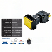 Yellow Maintained SPDT