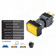 Yellow Maintained SPDT