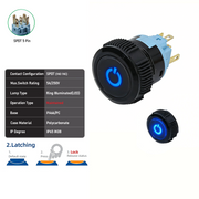 Blue SPDT Maintained