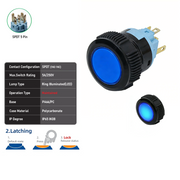 Blue SPDT Maintained