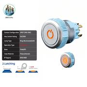 Orange DPDT Maintained